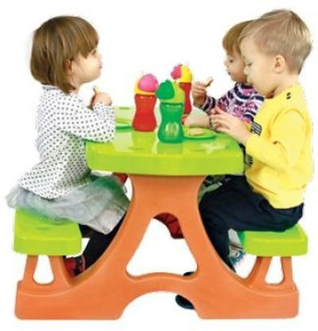 DOMEK + ZJEŻDŻALNIA 12603 + STOLIK MOCHTOYS PLAC ZABAW