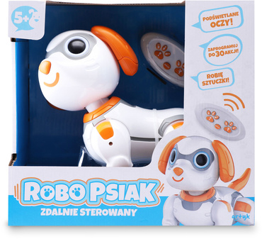 PIESEK ROBOT Interaktywny ZDALNIE STEROWANY ROBOPSIAK wykonuje KOMENDY