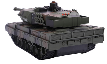DUŻY CZOŁG LEOPARD NA PILOTA R/C LED DŹWIĘK + USB