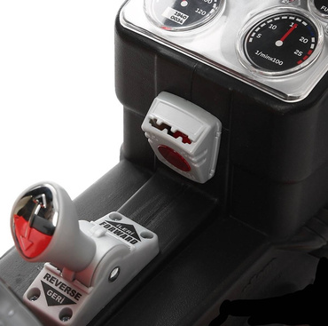 OGROMNY TRAKTOR DLA DZIECI NA AKUMULATOR 6V XL KLAKSON ZIELONY PILSAN
