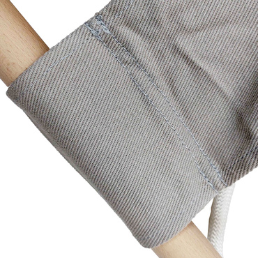 DREWNIANA HUŚTAWKA LEŻACZEK DLA DZIECI z pasami 3w1 MIĘKKA BEZPIECZNA KOŁYSKA HAMAK