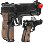 METALOWY PISTOLET POLICE NA KAPISZONY DYSKI GONHER 39/6