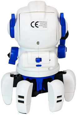 ROBOT ZDALNIE STEROWANY CHODZĄCY Programowalny PILOT świecące oczy