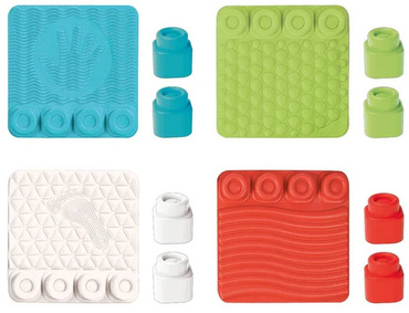 MATA SENSORYCZNA ŚCIEŻKA + KLOCKI 12EL SOFT CLEMMY CLEMENTONI 