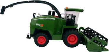 KOMBAJN Z NAPĘDEM światło dźwięk TRAKTOR LED ZESTAW 2 HEDERY