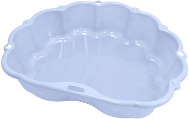 DUŻA PIASKOWNICA MUSZELKA 2W1 NIEBIESKA MOCHTOYS