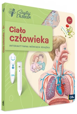 CZYTAJ Z ALBIKIEM CIAŁO CZŁOWIEKA ZESTAW MÓWIĄCE PIÓRO Z KSIĄŻKĄ