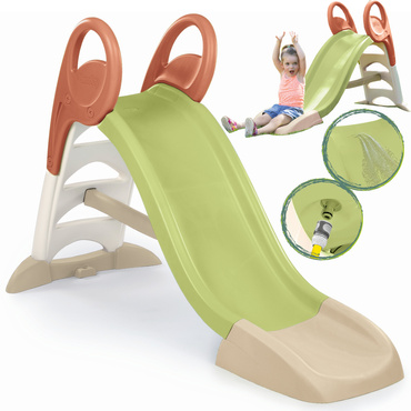 SMOBY ZJEŻDŻALNIA OGRODOWA ŚLIZG WODNY 150cm MY SLIDE anti-UV ZIELONA