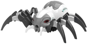 OGROMNY PAJĄK STEROWANY MECHANICZNY ROZPYLA MGŁĘ LED PILOT R/C USB