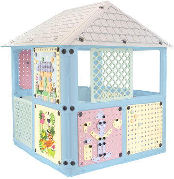 MOCHTOYS DOMEK OGRODOWY DLA DZIECI SMART HOUSE - PLAC ZABAW
