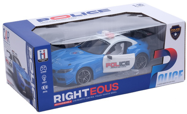 AUTO POLICJA STEROWANE RC SAMOCHÓD AKUMULATOR LED OTWIERANE DRZWI Z PILOTA USB