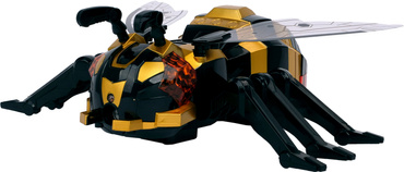 DUŻA PSZCZOŁĄ ZDALNIE STEROWANA ROZPYLA MGŁĘ LED PILOT R/C MIODYNKA