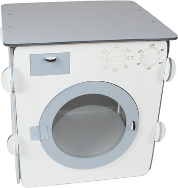 DUŻY DREWNIANY ZESTAW DO PRANIA DLA DZIECI PRALKA SUSZARKA DESKA AKCESORIA