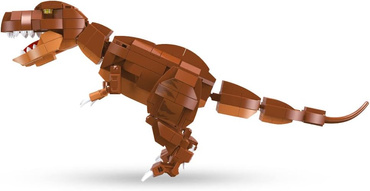 KLOCKI KONSTRUKCYJNE DINOZAUR T-REX TYRANOZAUR REX 350 el RUCHOME ELEMENTY