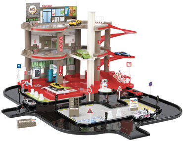 Mochtoys TOTAL DUŻY GARAŻ PARKING 3 POZIOMY Stacja TOR