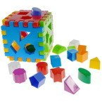 KOSTKA EDUKACYJNA WIKI KLOCKI WAFLE SORTER 24 el