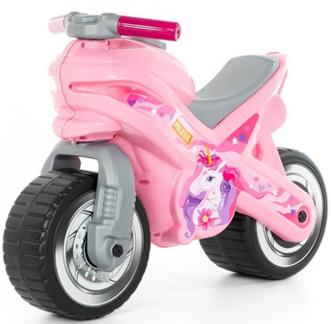 MOTOREK ROWEREK BIEGOWY JEŹDZIK DUŻY MOTOR MX JEDNOROŻEC 69cm RÓŻOWY