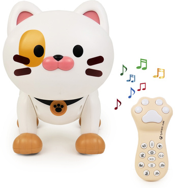 KOTEK ROBOT Interaktywny ZDALNIE STEROWANY ROBOKOT wykonuje KOMENDY