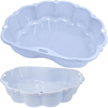 DUŻA PIASKOWNICA MUSZELKA 2W1 NIEBIESKA MOCHTOYS