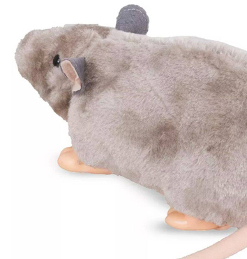 DUŻA MYSZ ZDALNIE STEROWANA na pilota PLUSZOWA INTERAKTYWNA Myszka 30cm + SZCZOTKA DO PIELĘGNACJI