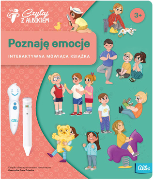 CZYTAJ Z ALBIKIEM POZNAJĘ EMOCJE INTERAKTYWNA MÓWIĄCA KSIĄŻKA Albi 