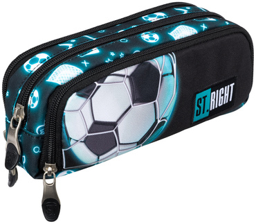 ST.RIGHT PIÓRNIK TUBA SASZETKA trzykomorowa NEON FOOTBALL