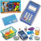SUPERMARKET TERMINAL PŁATNICZY DLA DZIECI CZYTNIK KART SKLEP zestaw