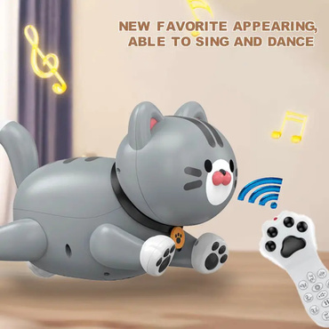 KOTEK ROBOT Interaktywny ZDALNIE STEROWANY ROBOKOT wykonuje KOMENDY