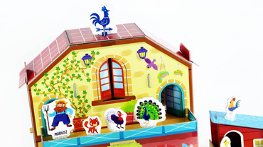Carotina WIELKA MÓWIĄCA FARMA GRA ELEKTRONICZNA Dźwięki