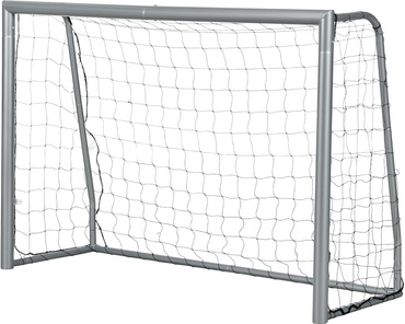 DUŻA BRAMKA PIŁKARSKA METALOWA Z SIATKĄ 300x200x120cm GRUBA MOCNA STABILNA TRENINGOWA RURY 60mm