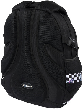 PLECAK SZKOLNY TORNISTER SZACHOWNICA MOTYLKI 4-KOMOROWY ST.RIGHT BP-01 CHESSBOARD BUTTERFLIES