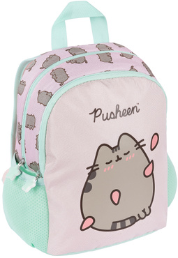 PLECAK do przedszkola WYCIECZKĘ KOTEK PUSHEEN MINT MIĘTOWY D6