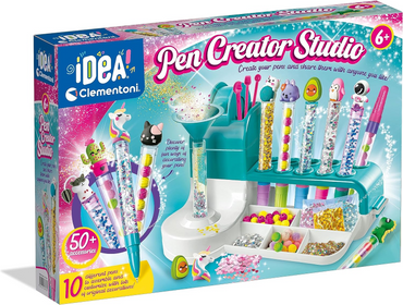 STUDIO STWÓRZ SWOJE DŁUGOPISY ZESTAW CREATOR PEN IDEA CLEMENTONI