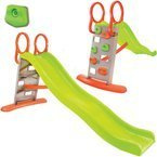 ZJEŻDŻALNIA OGRODOWA ZE ŚCIANKĄ WSPINACZKOWĄ XXL 2m