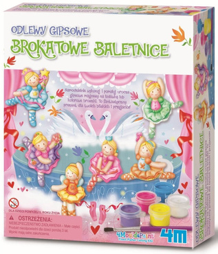 ODLEWY GIPSOWE BROKATOWE BALETNICE Magnesy Broszki