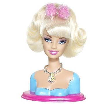 BARBIE FASHIONISTAS Zmień Swój Styl  GŁOWA CUTIE