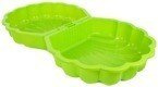 2 szt MOCNA PIASKOWNICA Basen MUSZELKA Twins ZIELONA