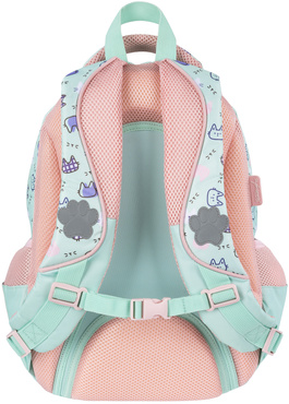 PLECAK TORNISTER SZKOLNY 4-KOMOROWY KOTEK MY LITTLE FRIEND BPL-58 FLUFFY KITTY