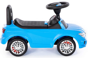 JEŹDZIK PCHACZ MEGA AUTO SAMOCHÓD DŹWIEKI BLUE