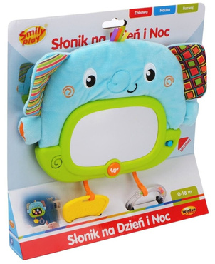 Smily Play INTERAKTYWNY SŁONIK DZIEŃ NOC 0m+  0175