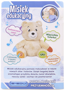 MASKOTKA INTERAKTYWNA LEW LEOŚ MIŚ ŚPIEWA UCZY RECYTUJE po polsku