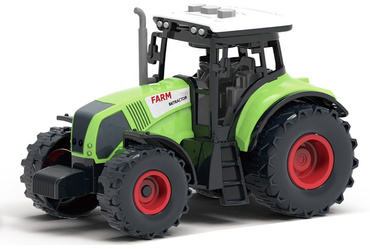 FARMA ZE ZWIERZĘTAMI TRAKTOR ZAGRODA ZESTAW 64el ŚWIATŁO DZWIĘK