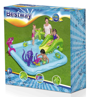 Bestway PLAC ZABAW Basen FONTANNA ZJEŻDŻALNIA 308l