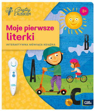 CZYTAJ Z ALBIKIEM MOJE PIERWSZE LITERKI  KSIAŻKA