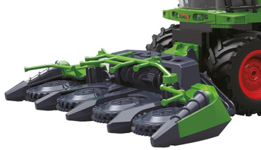 KOMBAJN ZDALNIE STEROWANY TRAKTOR LED DYMI RC akumulator USB