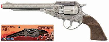 METALOWY REWOLWER Na Kapiszony COWBOY GONHER 88/0