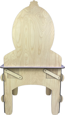 DREWNIANA TOALETKA  dla dziewczynki Z TABORETEM I AKCESORIAMI