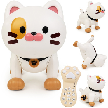 KOTEK ROBOT Interaktywny ZDALNIE STEROWANY ROBOKOT wykonuje KOMENDY