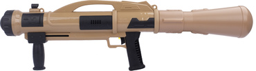 WIELKI PISTOLET NA WODĘ BAZOOKA 73cm SIKAWKA Pompa BROŃ WODNA 1100ml BEŻOWY