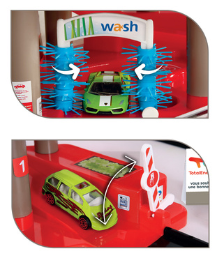 Mochtoys TOTAL DUŻY GARAŻ PARKING 3 POZIOMY Stacja TOR